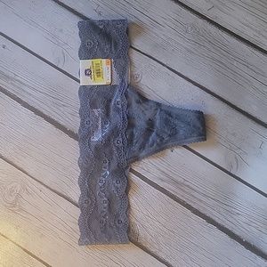 NWT b.tempt'd small thongs blue